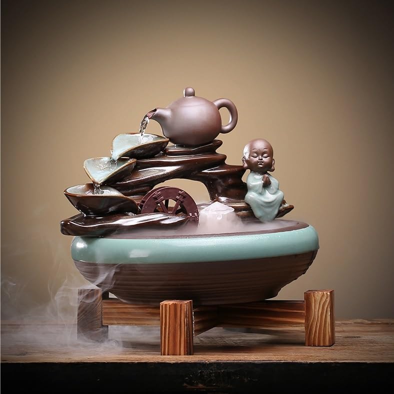 Charming Indoor Tabletop Water Fountain for Home and Office