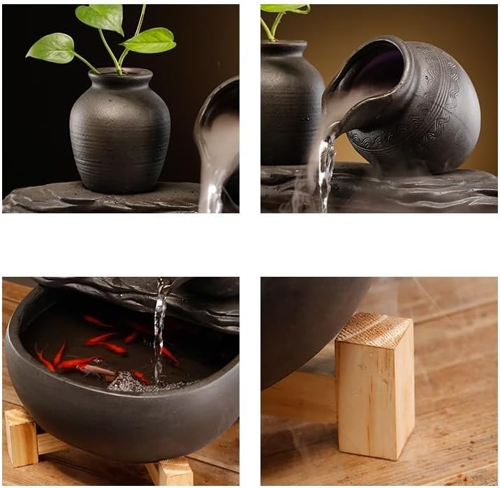 Eco-Friendly Tabletop Fountain for Home and Office