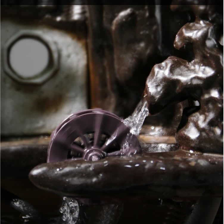 Zen Indoor Water Fountain with Rockery Design