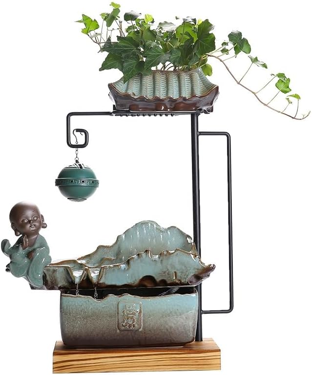 Chinese Style Tabletop Indoor Fountain With Humidifier
