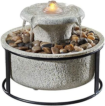 Homedics Euphoria Relaxation Tabletop Fountain Natural 1