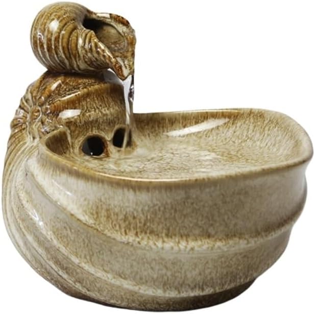 Elegant Desktop Water Fountain Conch Ornament