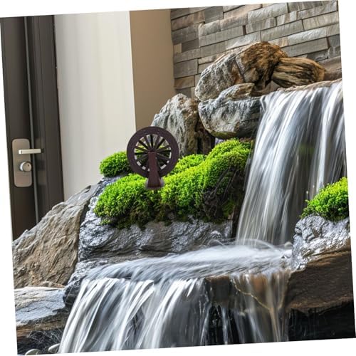 DIY Rotating Water Wheel for Fountain Landscape Decoration