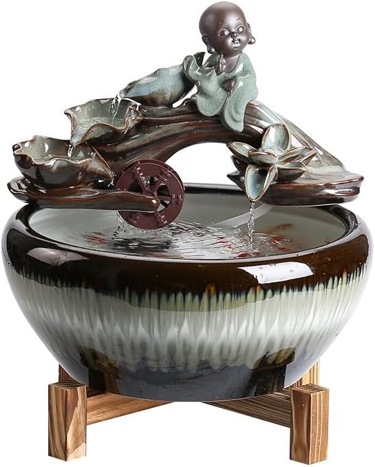 Creative Indoor Tabletop Fountain for Home Office Decor