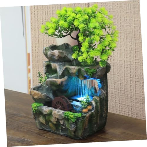 Hemobllo Tabletop Fountain for Home Office Living Room Decor