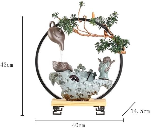 Tabletop Fountain for Indoor Decor and Relaxation