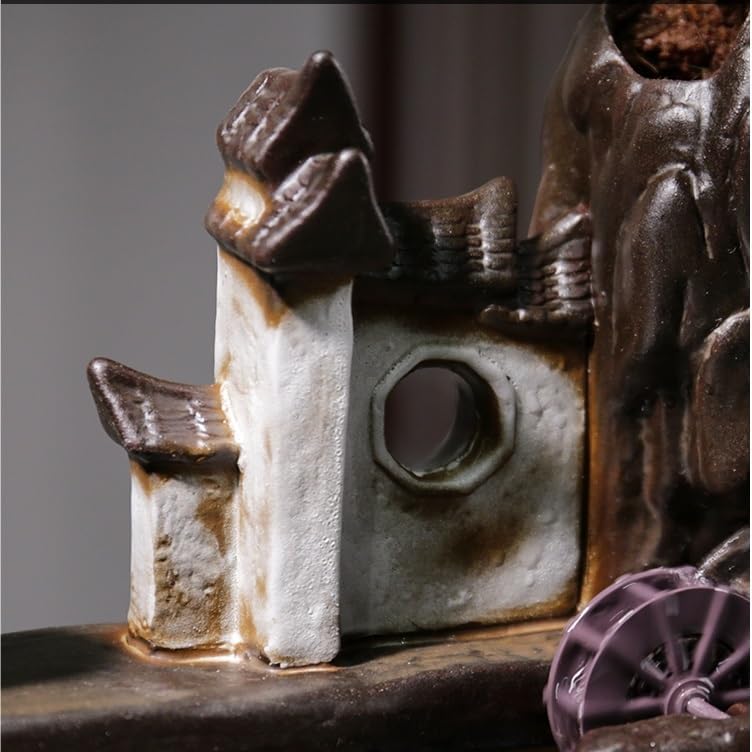 Zen Indoor Water Fountain with Rockery Design