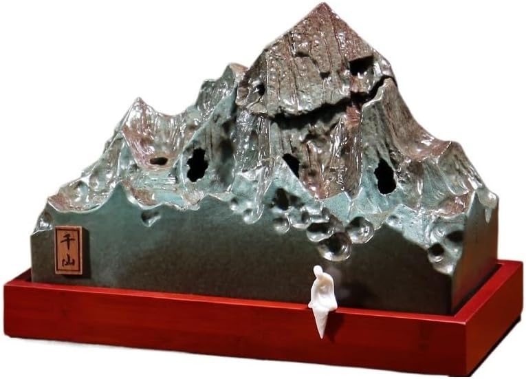 Zen Style Water Fountain Desk Decor with Mountain Feature