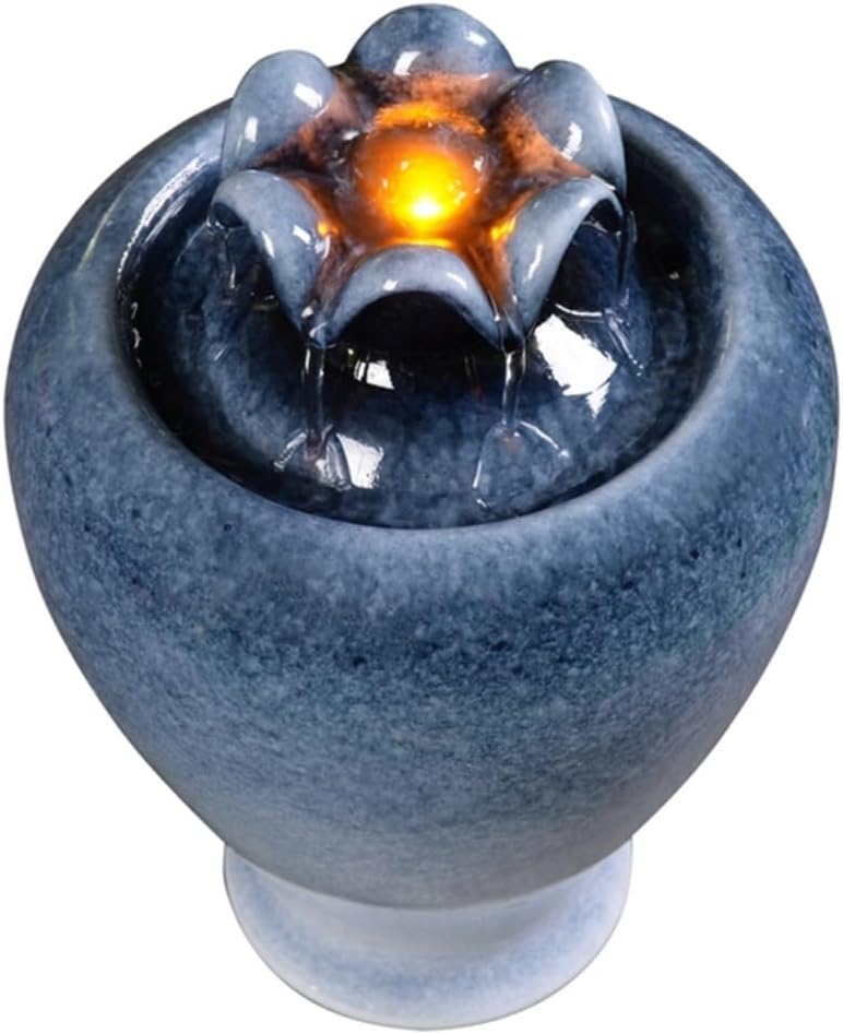 Royal Vase Desktop Water Fountain with Circulating Water Design