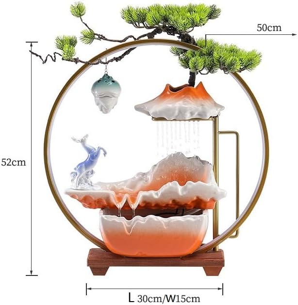 Chinese Style Indoor Water Fountain for Wealth and Serenity