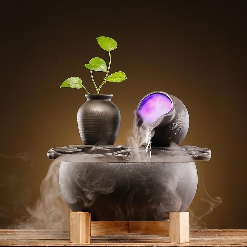 Eco-Friendly Tabletop Fountain for Home and Office