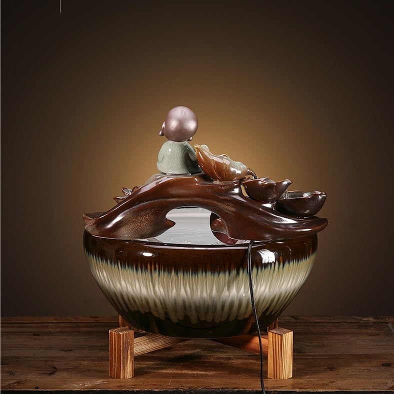 Creative Indoor Tabletop Fountain for Home Office Decor