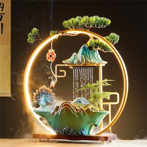 Water Ornament Creative Fountain for Office Living Room