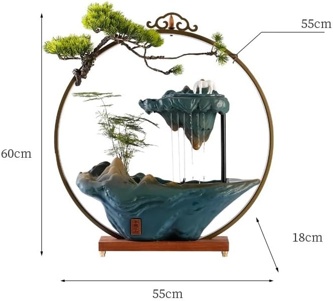 Zen Water Fountain Indoor Tabletop Decor