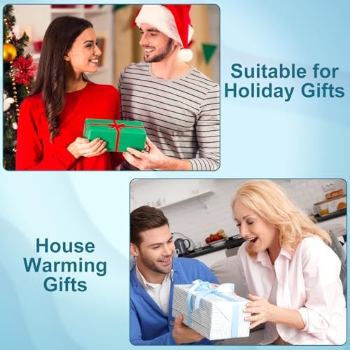 Epeecehomie Ceramic Tabletop Fountain - Blue Zen Decor for Home and Office