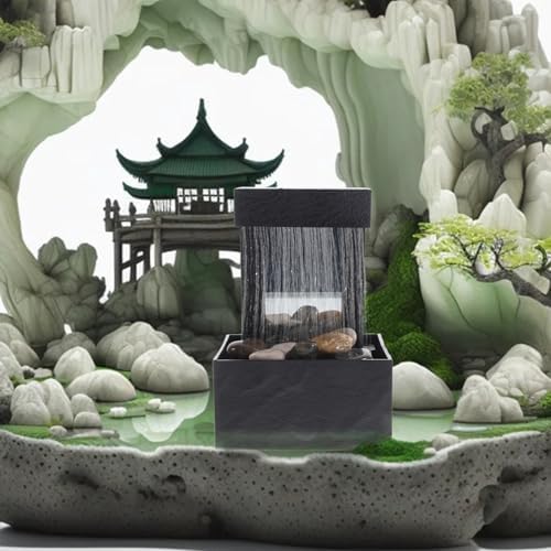 Indoor Water Fountain for Zen Decor and Relaxation
