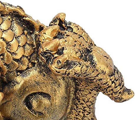 FOKH Tabletop Fountain with LED Light and Waterfall Sound