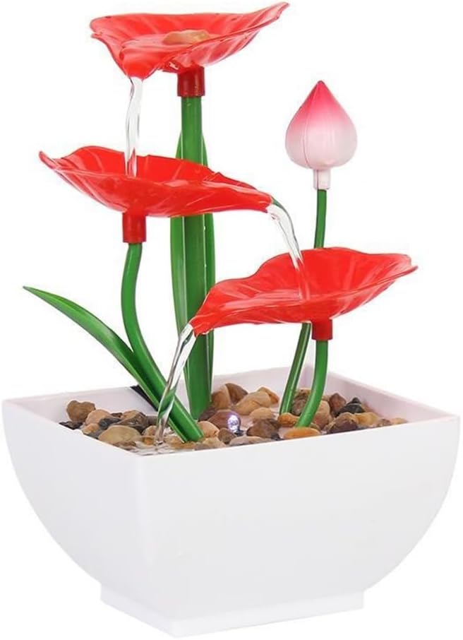 Modern Style Desktop Water Fountain for Meditation and Decor