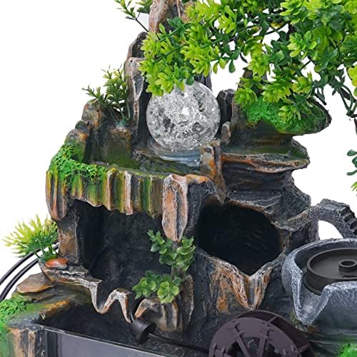 CaLaOCO Indoor Fountain with Rockery and LED Light 1