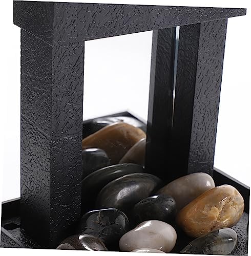 Garneck Indoor Water Fountain Tabletop Zen Decor for Home