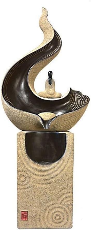 Water Circulation Decorative Tabletop Fountain for Home Office Study Porch