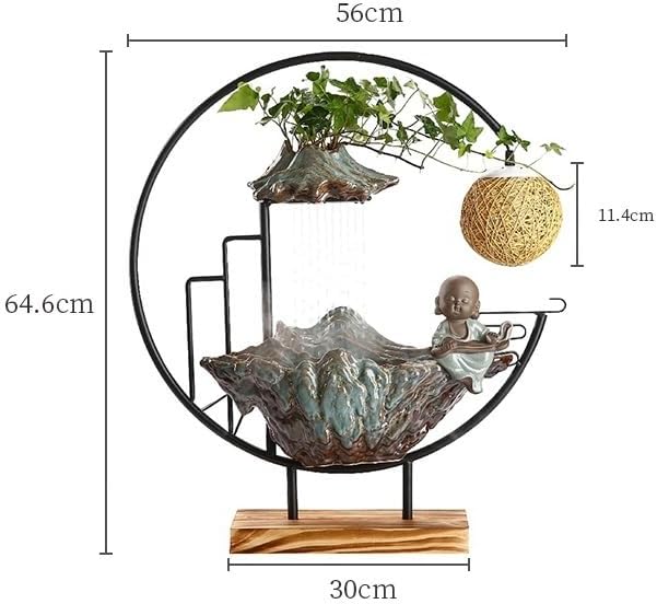 Indoor Fountain Tabletop Fountain for Home Office and Living Room Decor