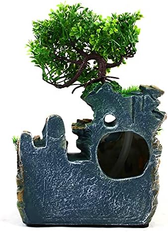 Tabletop Rockery Fountain with Waterfall Effect