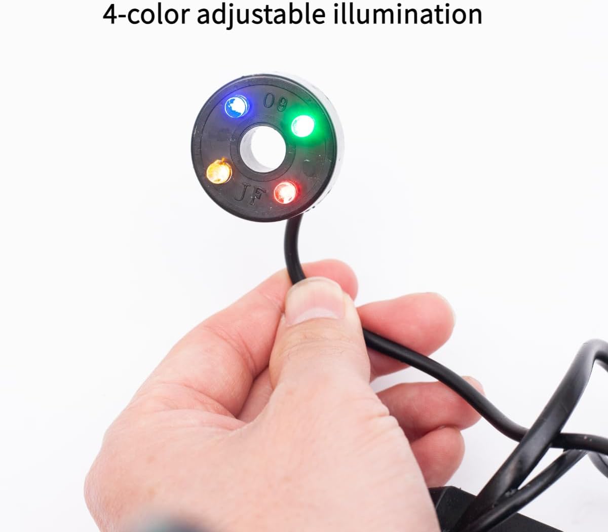 4-Tier Tabletop Fountain with Colored Lights and Bubble Ball