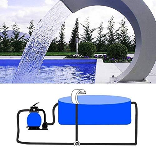 Stainless Steel Pool Fountain with Elegant Waterfall Design