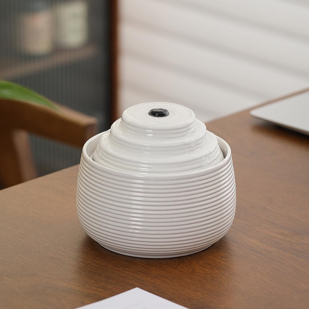 Ceramic Tabletop Fountain for Indoor Home Decoration 1