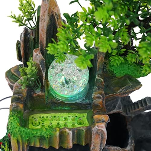 CaLaOCO Indoor Fountain with Rockery and LED Light 1