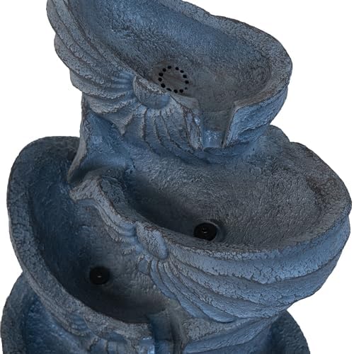Nautilus Shell Decorative Water Fountain for Indoor and Outdoor Use