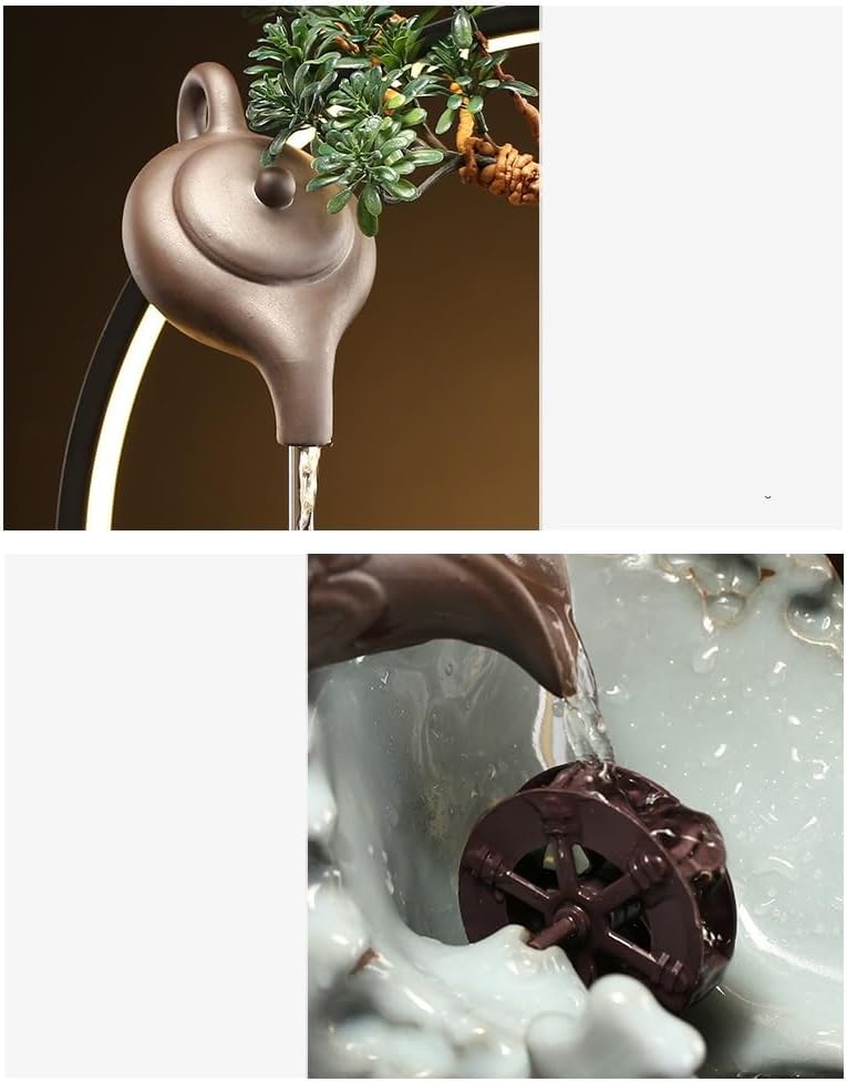 Tabletop Fountain for Indoor Decor and Relaxation