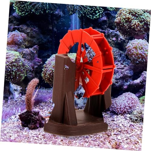 Tineasur Plastic Water Wheel Fountain Accessory for Home Decor