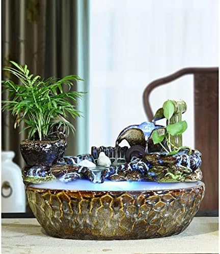 Ceramic Tabletop Fountain for Indoor Decor