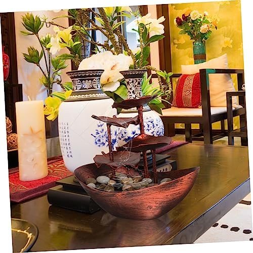 GLEAVI Indoor Waterfall Ornament with LED Light