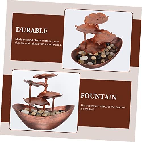 GLEAVI Indoor Waterfall Ornament with LED Light
