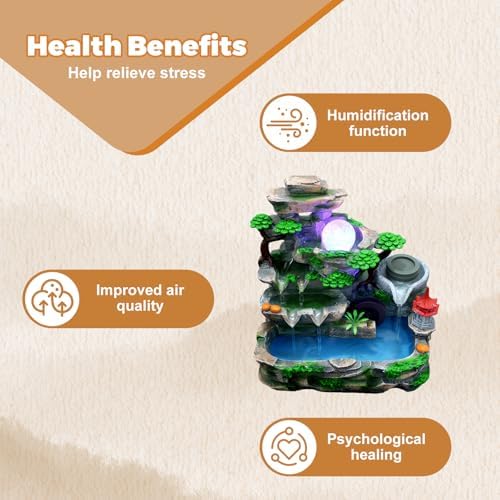 Indoor Rockery Water Fountain with Atomization Effect