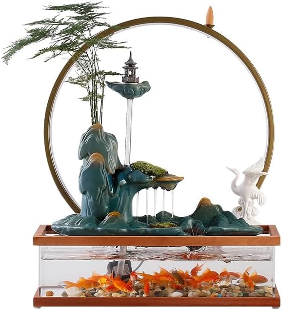 Modern Indoor Fountain Tabletop Water Ornament