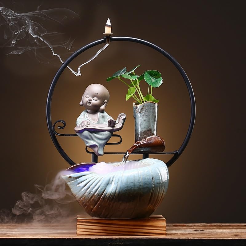 Calm Indoor Water Fountain Tabletop Decoration