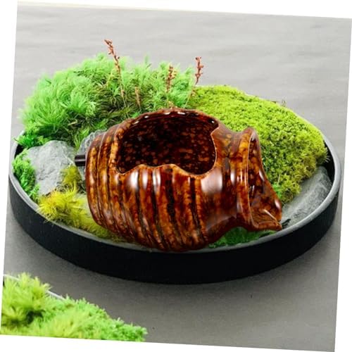 BESTYASH Ceramic Jar Water Fountain Decor for Home and Garden
