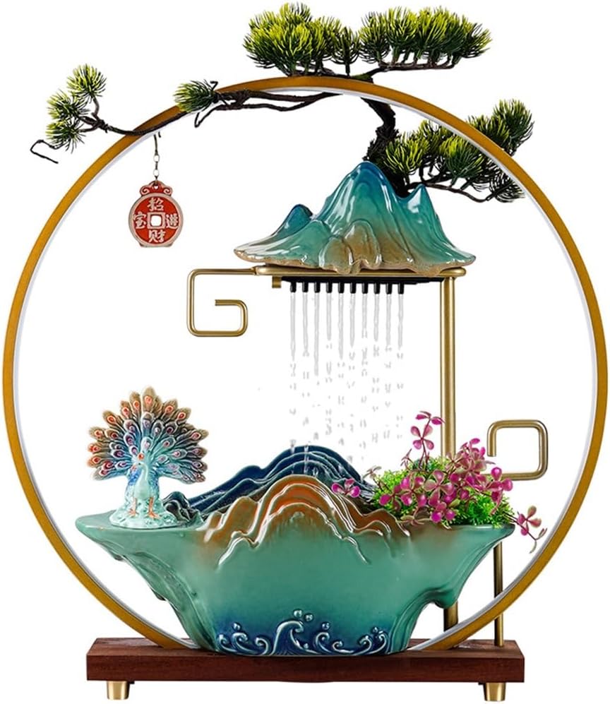 Water Ornament Creative Fountain for Office Living Room