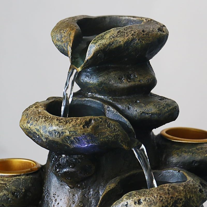 Resin Decoration Fountain Indoor Water Fountain Decor