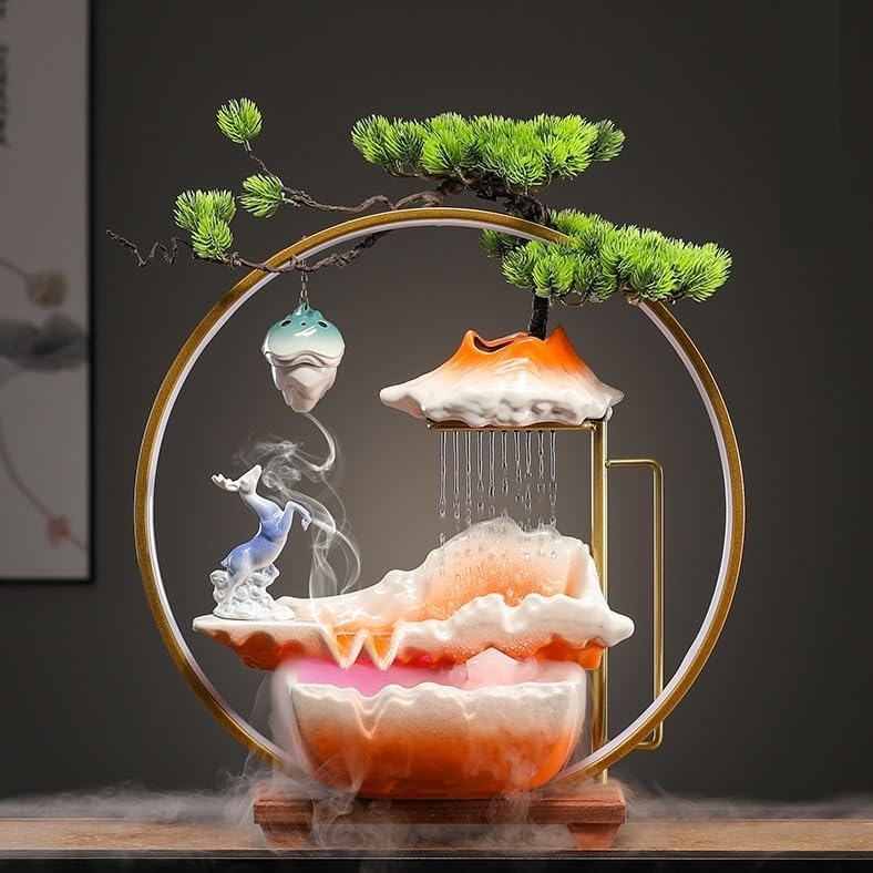 Chinese Style Indoor Water Fountain for Wealth and Serenity