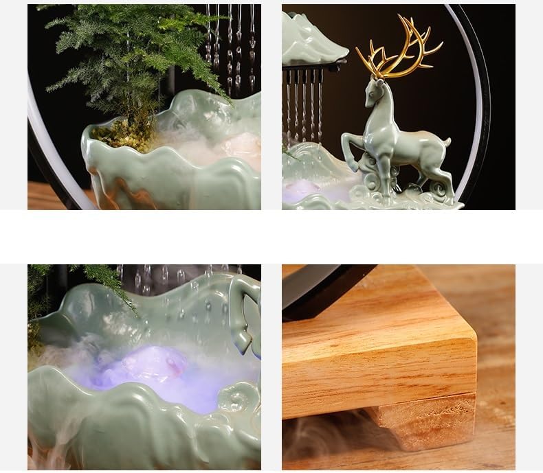 Elegant Indoor Fountain for Home Office and Living Room