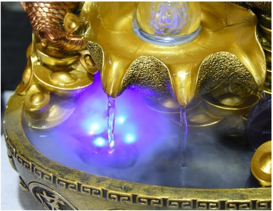 Elegant Tabletop Fountain Indoor Feng Shui Decor