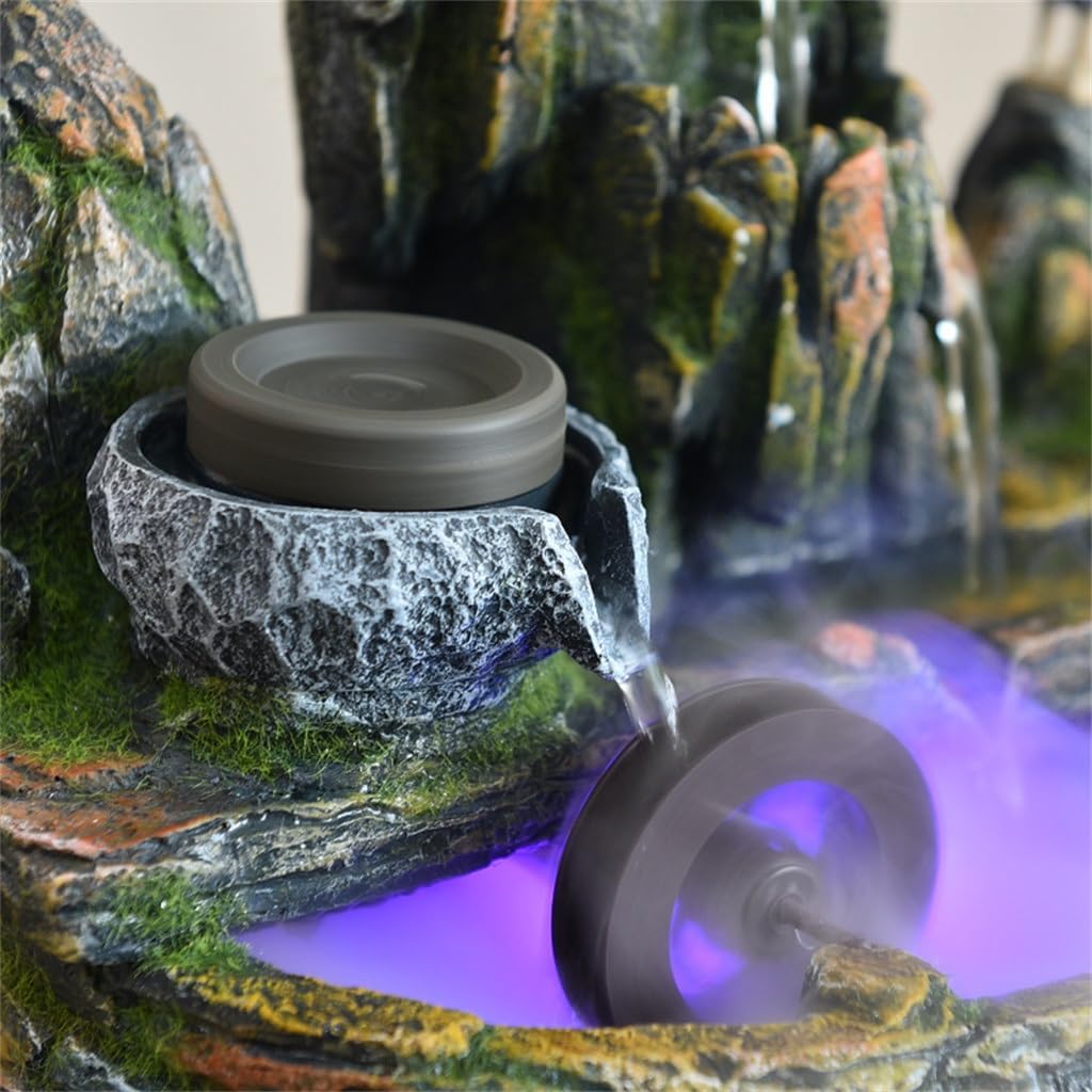 Rockery Water Fountain Feng Shui Landscape Decor