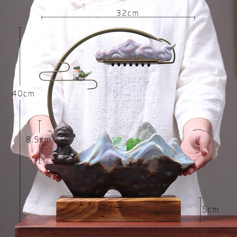 Ceramic Water Fountain for Home Decor