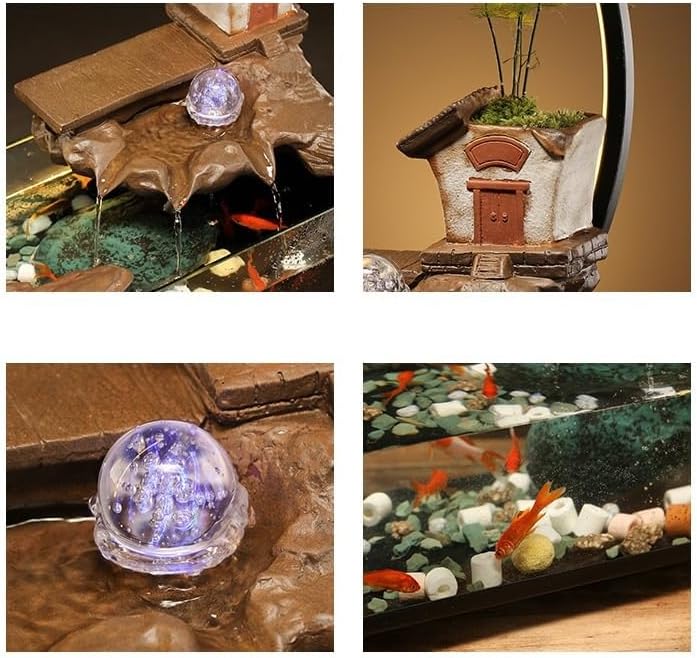 Calm Indoor Fountain for Home Office and Bedroom Decor