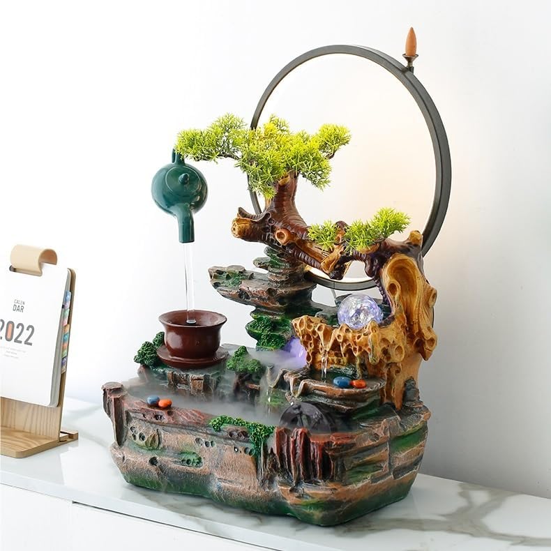 Indoor Fountain Tabletop Fountain Decorative Water Feature